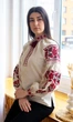 Вишиванка жіноча vishivano4ka 2290 44 бежева - зображення 4