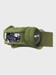 Налобний ліхтар Mil-Tec LED 4 Colour, 65 лм, 4 режими, кріплення MOLLE, Oliwkowa олива - зображення 1