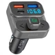 FM трансмітер Proove FM Launcher Luxor SE 36 Вт Type-C+USB (PD+QC3.0) gray (FMLX20120003) - зображення 7