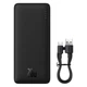 Повербанк с быстрой зарядкой на 20000 mAh Baseus Airpow Fast Charge (1USB/Type-C, 20W). Black - изображение 4