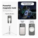 Чохол Silicone Premium case MagSafe з захистом камери та дисплея для iPhone 17 Full Protective lilac 4702 - изображение 4