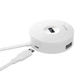 USB хаб Type-C роз'єм BASEUS round box HUB adapter (Type-C to USB 3.0, USB 2.0). White - зображення 6