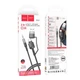 Кабель-перехідник Type-C+USB на 3,5 мм mini jack HOCO 2-in-1 Digital Audio Conversion Cable (1m, DAC). Black - зображення 9
