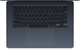 Laptop Apple MacBook Air 13.6" M3 24/512GB 2024 (APL_MC9L4) (Qwerty + Cyrylica) Midnight - obraz 2