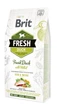 Корм сухой Brit Fresh Duck/Millet Active Run and Work для взрослых активных собак с уткой и пшеном 2.5 кг - изображение 1
