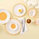 Тарілка десертна Villeroy & Boch Fleur 21,2 см помаранчева (1045522651) - зображення 3