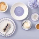 Тарелка десертная Villeroy & Boch Fleur 21,2 см фиолетовая (1045512651) - изображение 4