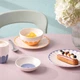 Набор из 4 десертных тарелок Villeroy & Boch Fleur 21,2 см разноцветный (1045546001) - изображение 3