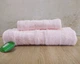 Набор турецких бамбуковых махровых полотенец Cestepe 50х90+70х140 Bamboo Zumrut Light Pudra - изображение 1