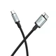 Кабель для зарядки та передавання даних HOCO US10 excellent speed cable USB Type-C - Micro USB 3.0 0 0.5м Чорний - зображення 2