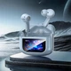 Навушники Hoco Sandy true wireless ANC + ENC noise reduction touch screen BT headset EQ21 |BT5.4, 40/40 сині - зображення 3