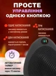 Массажная роликовая подушка Massage Pillow MS8028 электрический массажер Шиацу Черный - изображение 5