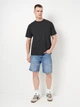 Футболка хлопковая длинная мужская Levi's Red Tab Vintage Tee Mineral A0637-0001 M Черная (5400970208522) - изображение 3