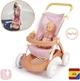 Коляска для ляльки Smoby Toys Baby Nurse Прогулянка з корзиною Теракотова пудра 58х38х58 см (7600254024) - изображение 2
