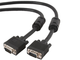 Кабель Cablexpert (CC-PPVGA-10M-B) VGA-VGA HD15M/HD15M с 2-мя фер. кольцами, двойной экран, черный, 10м - изображение 2