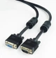 Кабель удлинитель VGA Cablexpert HD15M/HD15F (CC-PPVGAX-6B) с 2-мя фер. кольцами, черный, 1,8м - изображение 3