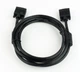 Кабель удлинитель VGA Cablexpert HD15M/HD15F (CC-PPVGAX-6B) с 2-мя фер. кольцами, черный, 1,8м - изображение 4
