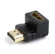 Адаптер Cablexpert (A-HDMI90-FML) HDMI-HDMI, угол 90 градусов, черный - изображение 5