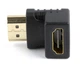Адаптер Cablexpert (A-HDMI90-FML) HDMI-HDMI, угол 90 градусов, черный - изображение 6
