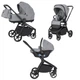 Коляска універсальна CARRELLO Epica CRL-8511 (3in1) Silver Grey - зображення 1
