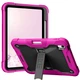 Захисний чохол для планшета Apple iPad 10.9 (2022) A2696/A2757/A2777/10.9 (2024)/11 (2025) A16, Rover, Рожевий, протиударний, з відкидною підставкою, накладка, TPU+PC, амортизуючі кути, підняті краї для захисту екрану і камери - зображення 2