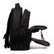Рюкзак Yes Rebel Society 39x28x14 см 15 л черный (559950) - изображение 4