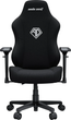 Fotel gamingowy Anda Seat Phantom 3 Pro Size L Fabric Black (AD18YC-06-B-F) - obraz 1