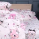 Комплект постельного белья Mirson Полуторный 143х210 см 17-0776 Magic cats pink Ranforce Elite (2200011238739) - изображение 4
