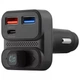 Автомобільний FM-трансмітер (модулятор) Proove Luxor SE (Bluetooth 5.3) із швидкою зарядкою Type-C&USB (PD+QC3.0) 36W Gray - зображення 3