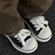 Жіночі кеди Old Order Canvas Black/White 45 Білий O2320724 - изображение 8