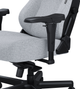 Fotel gamingowy Anda Seat Kaiser 3 Pro Size XL Fabric Grey (AD12YDC-XL-01-G-PV/F-G02) - obraz 8