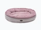 Овальный лежак для средних и больших собак Harley and Cho Donut Soft Touch Pink M (3104017) - изображение 1