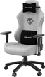 Fotel gamingowy Anda Seat Phantom 3 Size L Fabric Grey (AD18Y-06-G-F) - obraz 3