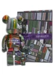 Статуэтка Bearbrick x BENJAMIN GRANT (OVERVIEW) x LISSE 400% + 100% 28 см + 7 см Medicom Toy Нидерланды - изображение 4