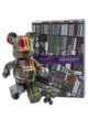 Статуэтка Bearbrick x BENJAMIN GRANT (OVERVIEW) x LISSE 400% + 100% 28 см + 7 см Medicom Toy Нидерланды - изображение 7