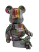 Статуэтка Bearbrick x BENJAMIN GRANT (OVERVIEW) x LISSE 400% + 100% 28 см + 7 см Medicom Toy Нидерланды - изображение 14