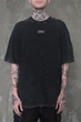 Чоловіча Виварена Оверсайз Футболка Washed З Принтом Rick and Morty Black S/M (8049612) - изображение 3