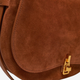 Torebka bagietka damska zamszowa Coccinelle E1PQS580101-R30 Brązowa - obraz 5