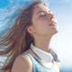 Портативний вентилятор на шию MM04 Білий - зображення 6