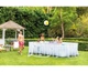 Каркасный бассейн 400 x 200 x 100 см Intex 26780 CHEVRON PRISM FRAME RECTANGULAR PREMIUM POOL - изображение 9