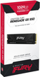 Dysk SSD Kingston FURY Renegade G5 1TB M.2 2280 NVMe PCIe Gen 5.0 x4 3D TLC NAND (740617349481) - obraz 4