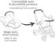Коляска для ляльок-двійнят Smoby Toys Maxi-Cosi Рожева перлина 54х38.5х64 см (7600253221) - зображення 3