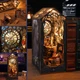 Музыкальный Букнук diy Bookend (Бук нук) Румбокс Детективное Агентство с Led-подсветкой - изображение 4