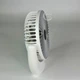Портативный беспроводной вентилятор-охладитель воздуха Fan Portable, настольный USB вентилятор с аккумулятором, для дома, офиса, путешествий, авто, регулируемая обдува, тихий компактный вентилятор Белый YLP-385-White - изображение 4