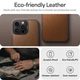 Чохол Cyrill Kajuk Mag до iPhone 16 Pro Saddle Brown (ACS08406) - зображення 5
