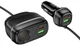 Автомобільний зарядний пристрій Hoco Z59A Rank 96W2C2A cigarette lighter slot car charger Black (6942007641517) - зображення 4