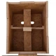 Бокс плиометрический 1шт тумба для кроссфита Плиобокс 60x50x40см Wood Plyo box Zelart светло-коричневый FI-3636-1 - изображение 7