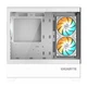Корпус Gigabyte C201 Panoramic Tempered Glass Ice без БЖ (GB-C201PI) - зображення 4