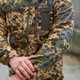 Флисовая Кофта R-Military с нейлоновыми вставками пиксель размер 5XL - изображение 8