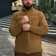 Флисовая кофта R-Military + Polartec с велкро для шевронов койот размер M - изображение 1
